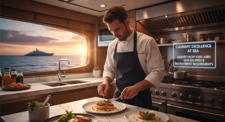 Culinary Excellence at Sea: Luxury Yacht Chef Jobs, 2026 Salaries, and Recruitment Requirements